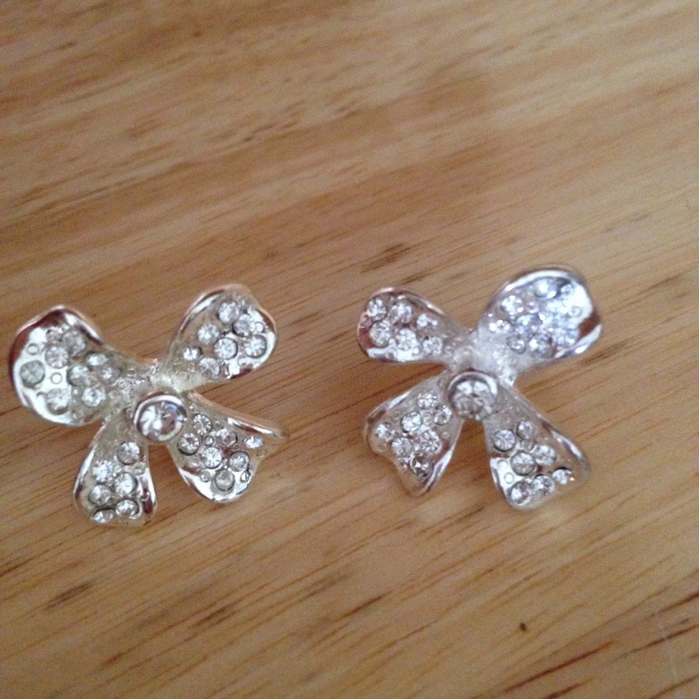 Silver earrings
